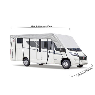 Cross-border explosives 210D Oxford cloth RV roof light gray cover waterproof and dustproof protective cover