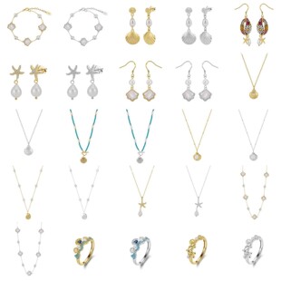 Shangda & Yunqian 25 February New S925 Sterling Silver Natural Freshwater Pearl Baroque Factory Outlet Batch