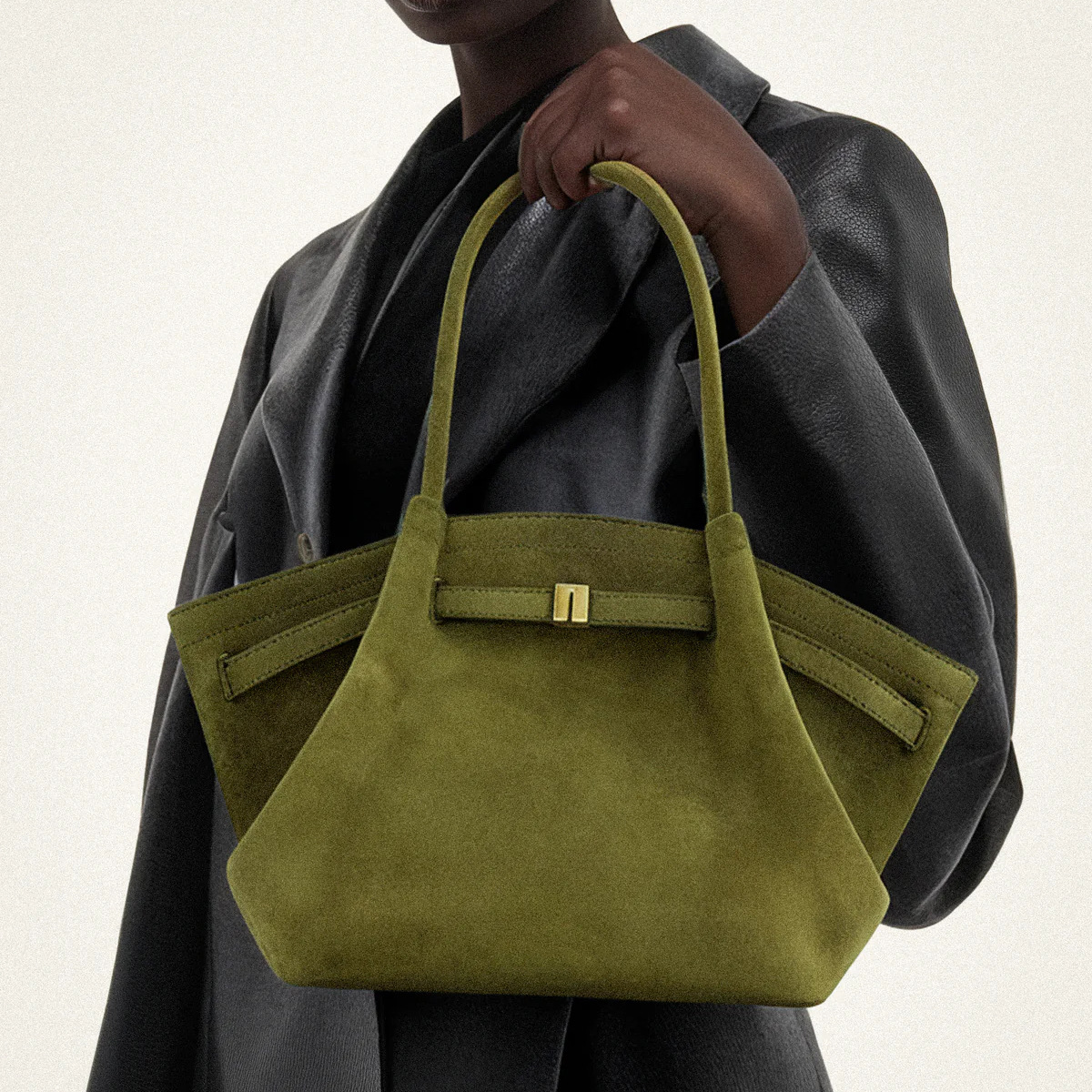 Bolso de bola de masa jwpei, bolso de axilas de un solo hombro de gamuza, diseño de nicho, bolso portátil, bolso de mensajero de viaje