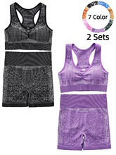 V 37367 Sport Bra and Shorts Set �˶����Ķ̿� �羳ŷ��
