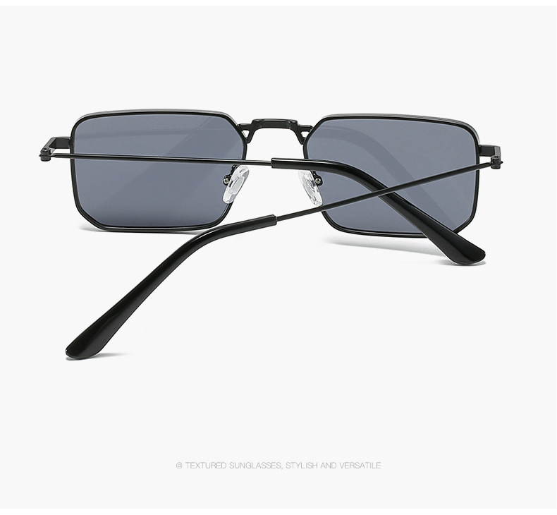 48g Weight Full Frame Glasses Structure Sunglasses Classification PC, UV400 Protection Lens Material Square Glasses Style Travel Occasion Solid Color Pattern All Seasons Season Unisex Gender Simple Style Style Black Color Simple Style Solid Color PC UV400 Protection Square Full Frame Women's Sunglasses 6