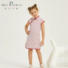 童旗袍;童连衣裙;亲子装