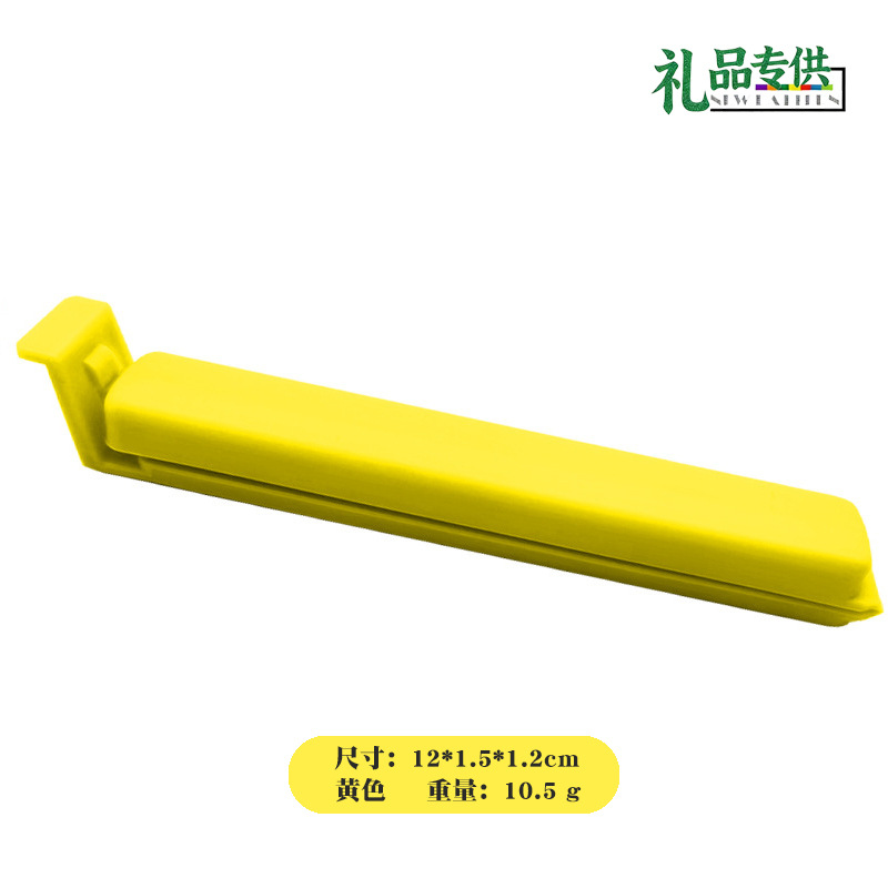 Fábrica de clip de plástico en stock clip de bolsas de alimentos clip de sello de té bolsas de bocadillos clip de sello regalo