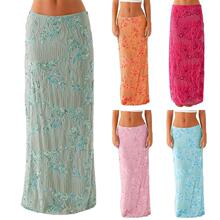 D 28816 Sequin Embroidered Skirts ��Ƭ������ΰ���ȹ�羳