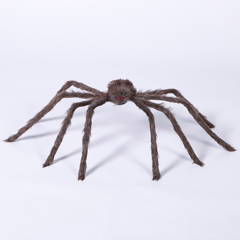 Nueva araña marrón oscuro 90cm