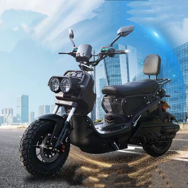 Zuma electric motorcycle for adults, retro scooter, long-distance and uphill performance, high-speed electric vehicle for carrying people and goods