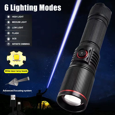 new outdoor tactical white: UV fənərlər