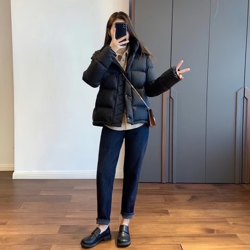 90% down Five-Pocket Puffer Hooded down Jacket, Thickened and Warm, with a Cinched Waist, Qsqs Lulu down Jacket, down Coat 26 90% down Five-Pocket Puffer Hooded down Jacket, Thickened and Warm, with a Cinched Waist, Qsqs Lulu down Jacket, down Coat 26