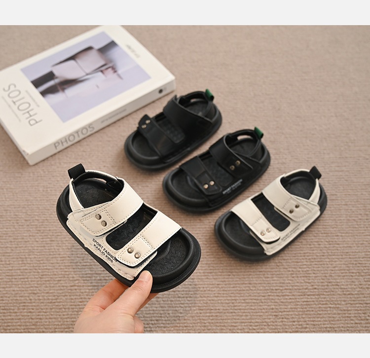 Boys Sandals Soft Soled Summer Beach Shoes For Kids And Students_voghion.com
