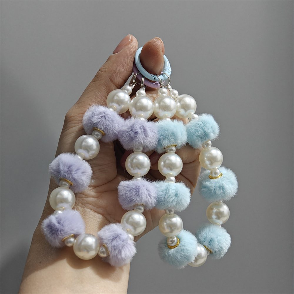 Explosión de perlas de MaoDi cadena de teléfono móvil de alto nivel sin cuentas de junta colgante de pulsera hecha a mano fabricantes de mujeres al por mayor