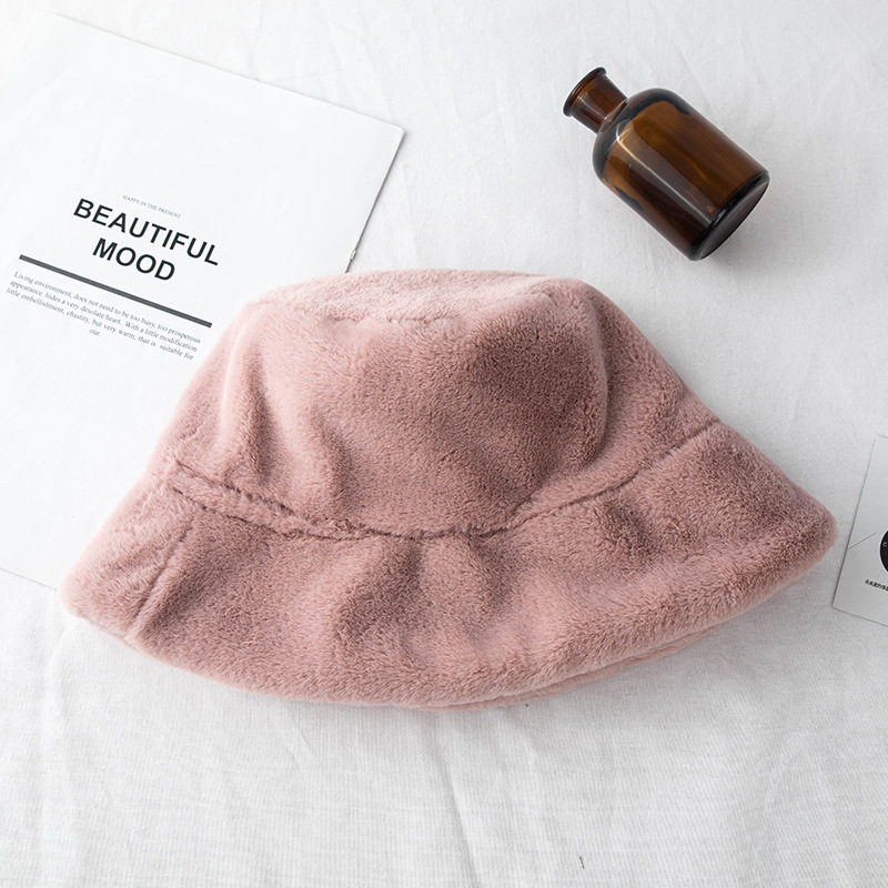 135 버킷햇 - 가죽 파우더