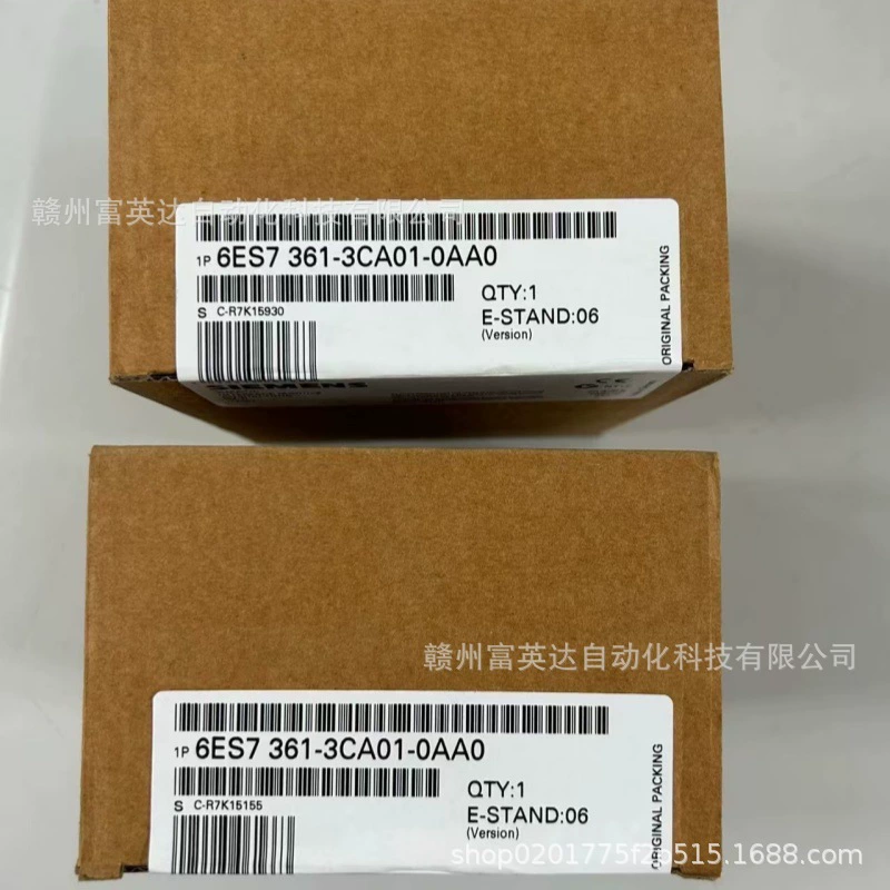 Совершенно новый 6ES7361-3CA01-0AA0 в наличии, сделаны физические фотографии, цена договорная.