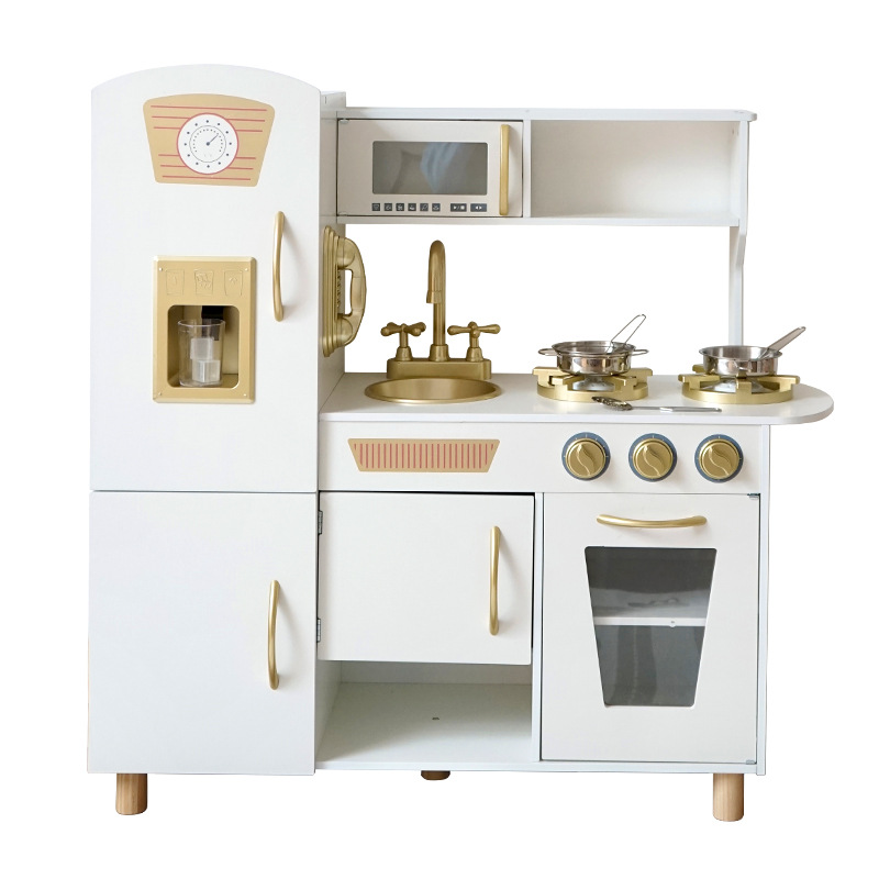 심플한 골드 주방