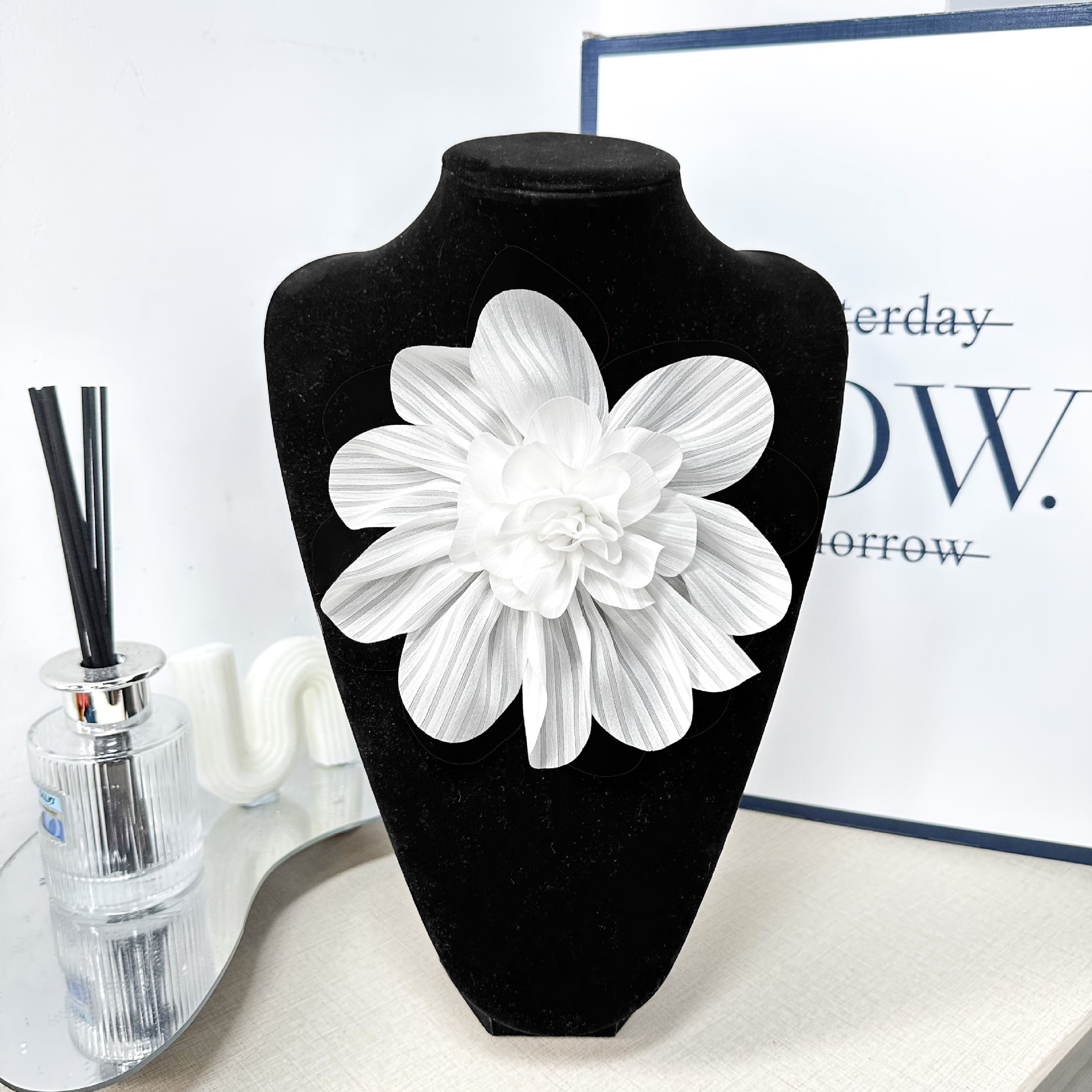 18cm simulación de flores hechas a mano, ropa, bolsas, accesorios, ropa, accesorios para el hogar, accesorios de coincidencia en línea