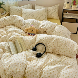 四件套;纤维枕;纤维被
