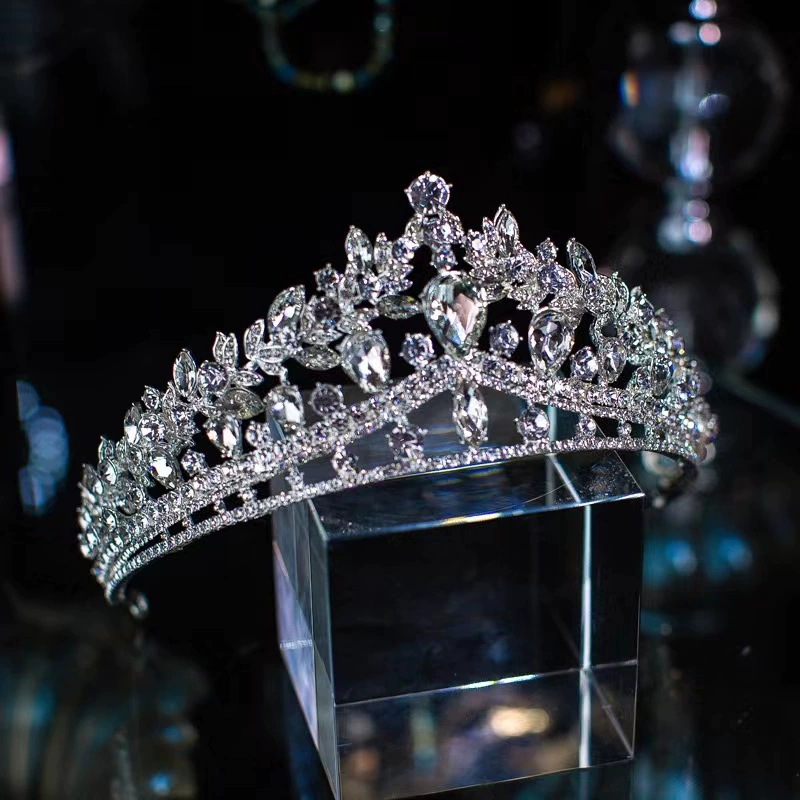 Коронка невесты в корейском стиле Tiara, коллекция 2023, подарок на день рождения, элегантный аксессуар для волос