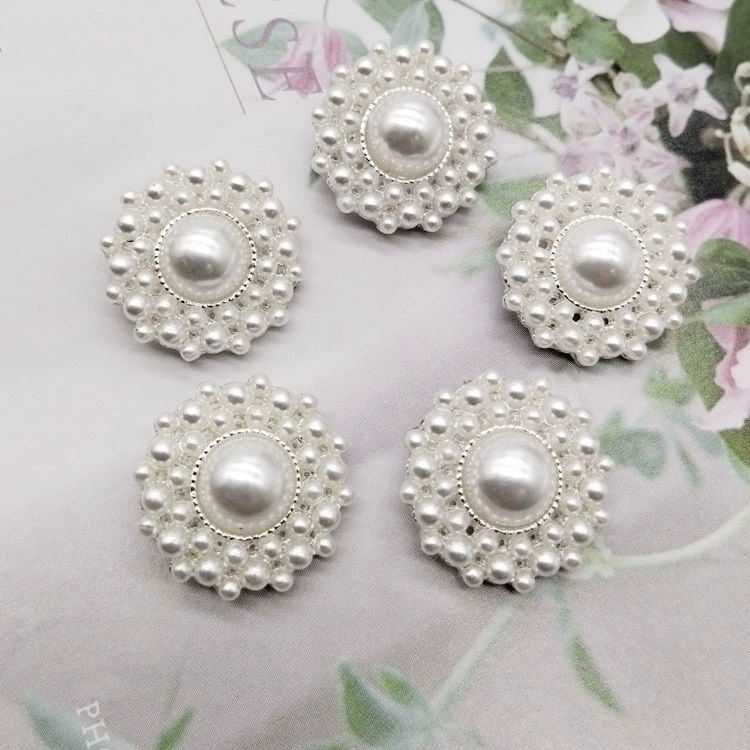 Fashionable round accessory from pearl, decorations, handmade