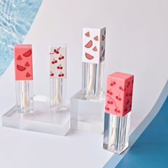 白色 粉色 黑色现货方形大刷杆唇彩管唇釉唇膏管DIY唇油管