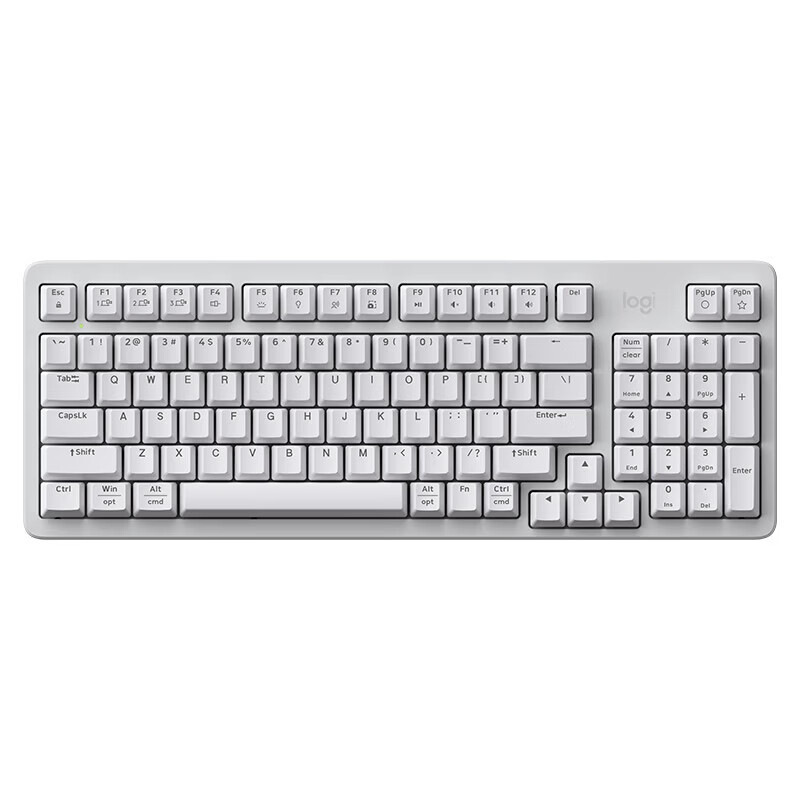 Suitable for Office and Gaming, 97-Key Logitech Wireless Three-Mode Mechanical Keyboard K868 Suitable for Office and Gaming, 97-Key Logitech Wireless Three-Mode Mechanical Keyboard K868