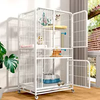 Клетка для кошек, домашняя, для дома, очень большая, свободное пространство, кошачье гнездо, дом для кошек, одноэтажный, двухэтажный, трехэтажный, вилла для кошек