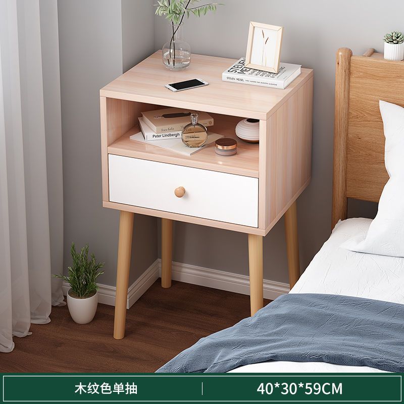 1002 나뭇결 단일 서랍 40*30*59