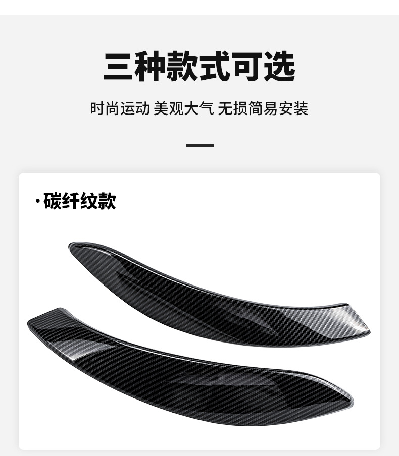 Suitable for 13-19 Bmw 3 Series Door Handle 320Li Interior Armrest Gt Door Handle Inner Protective Cover