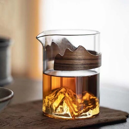 Supply Guanshan Gongdao Cup Insulated Cover Glass Gongfu Tea Set Japanese Tea Ceremony Accessories Tea Sea Tea Divider