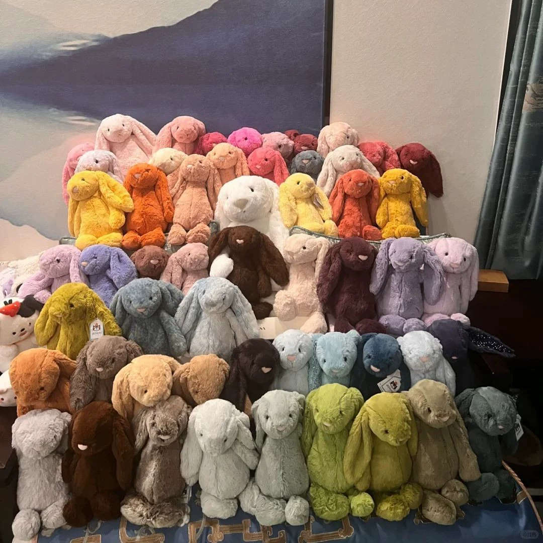 Плюшевая игрушка-кролик Банбан, милый кролик с длинными ушками, мягкая игрушка-животное