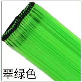 Extensiones de Cabello para Mechas de Fibra de Alta Temperatura, Liso, para Mujeres