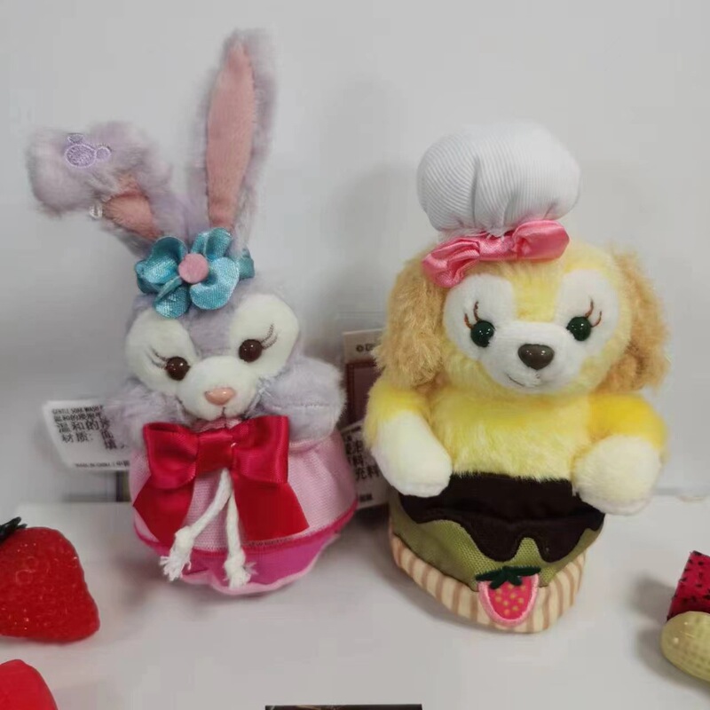 Shanghai Duffy Hide and Seek Kechian Plush Toy Keychain Pendant Gift Paradise Flagship Store