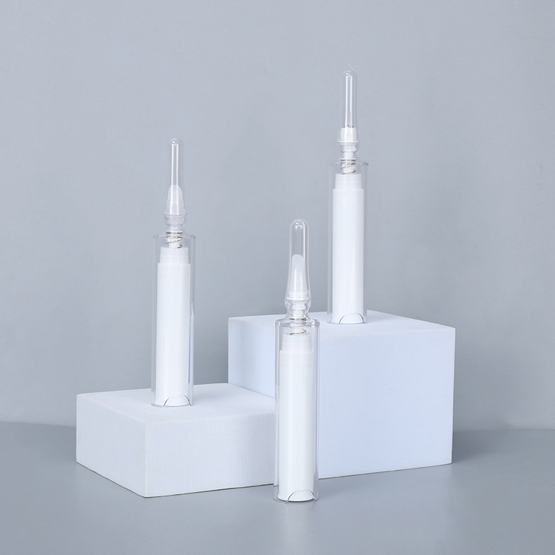 厂家批发10ml真空管 精华眼霜分装管 便携式化妆品小样分装真空瓶