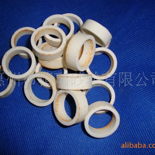 供应白刚玉超薄环形砂轮。专业做各种异形砂轮，非标异形砂轮