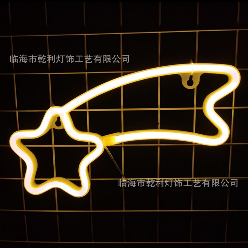 Luz LED con forma de neón, letra luminosa, luz decorativa, barra creativa, luz decorativa con estilo ins, luz nocturna para habitación