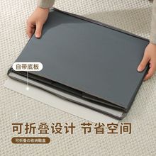 新款家用鞋子收纳盒大容量分格可折叠裤子宿舍布艺整理折叠