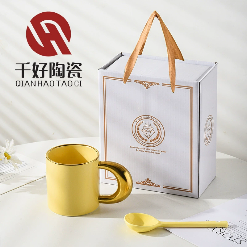 Mark Cup INS, чаша Supreme Ceremony, объемная чашка для воды и кофе, пара для завтрака, молочно-легкий роскошный конфетный цвет