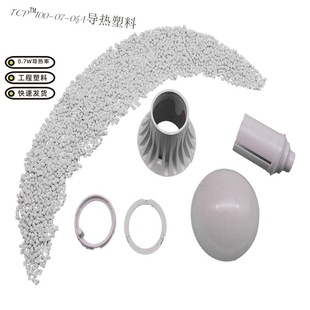 Dongguan Zhaoke 0.7W White Thermal Conductive Plastic Thermal Conductivity Energy Is Excellent, Light Weight, High Production, Complies with Rohs&Ul