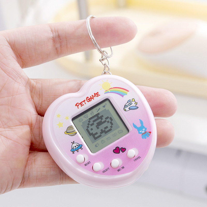 Consola de Mascota Electrónica Portátil de ABS con Alimentación Virtual para Llavero image 82
