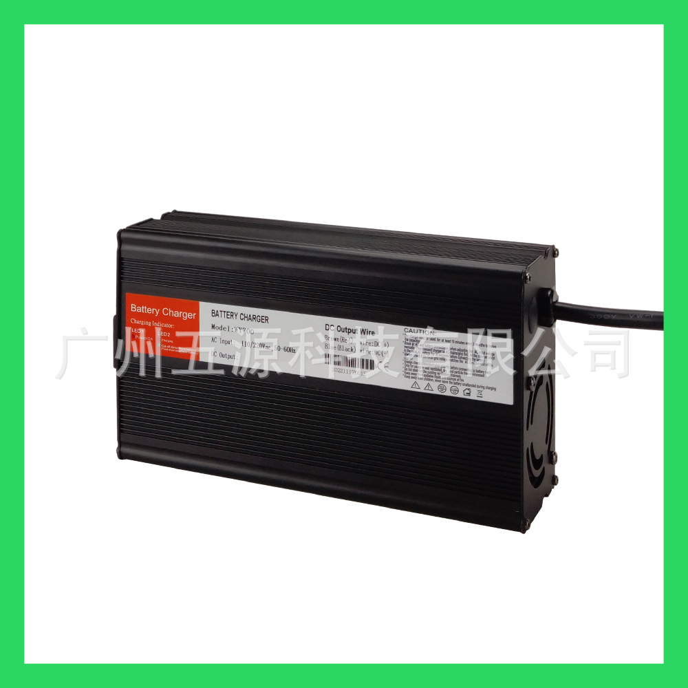 16串58.4V 12A电动叉车 观光车 游览车磷酸铁锂电池充电器厂家直