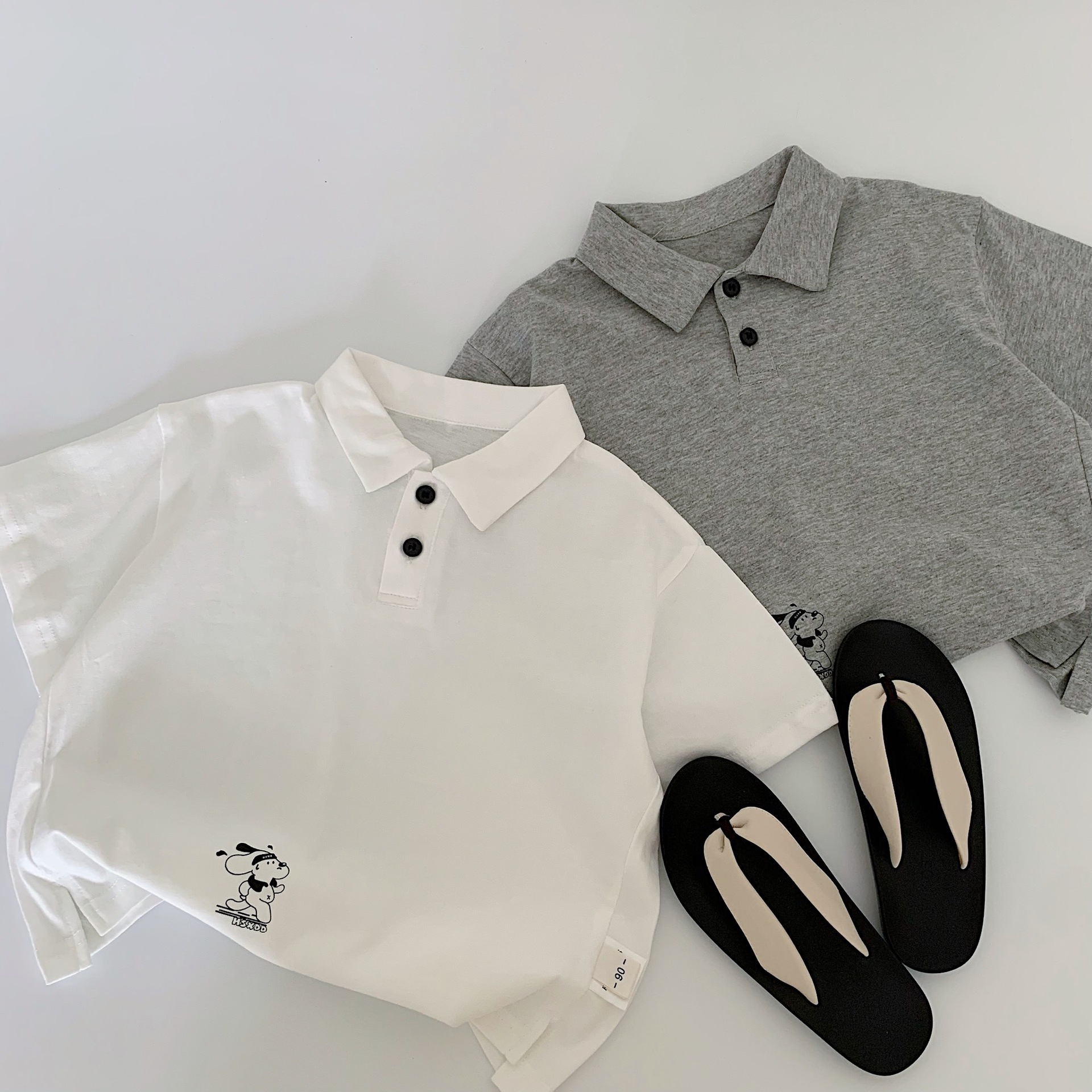 Camiseta de manga corta para niños Maibao verano 2025 nuevo estilo para niños estilo occidental camisa de polo casual ropa para niños al por mayor