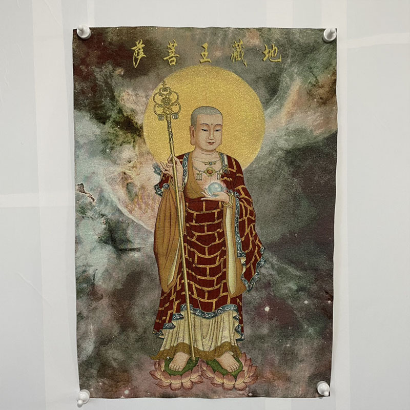 크시티가르바 왕 보살상