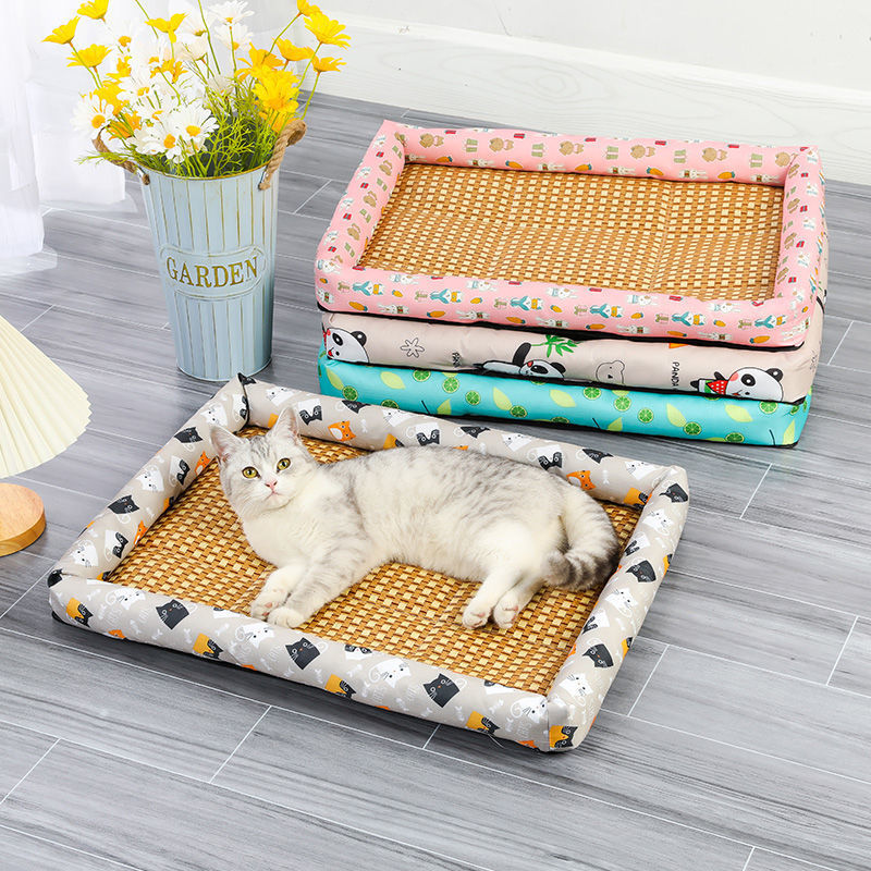 summer sleeping mat Cushion summer Pets summer sleeping mat Teddy Golden Retriever dog Mat Golden Retriever Teddy Cold pad