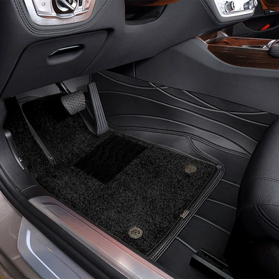 Pro All-Inclusive Seat Cushion Cover Five-Seater – Modelə uyğun (Original) oturacaq örtükləri - black-360-soft-foot-pads-customized-car