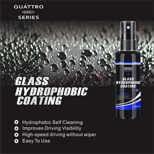 GLASS WINDOWS HYDROPHOBIC COATING SPRAY GLASS water plating Crystal SPRAY DPRO