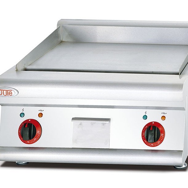 欧特热销款扒炉 加厚加宽OT-21商用台式电热全平扒炉 铁板烧炉