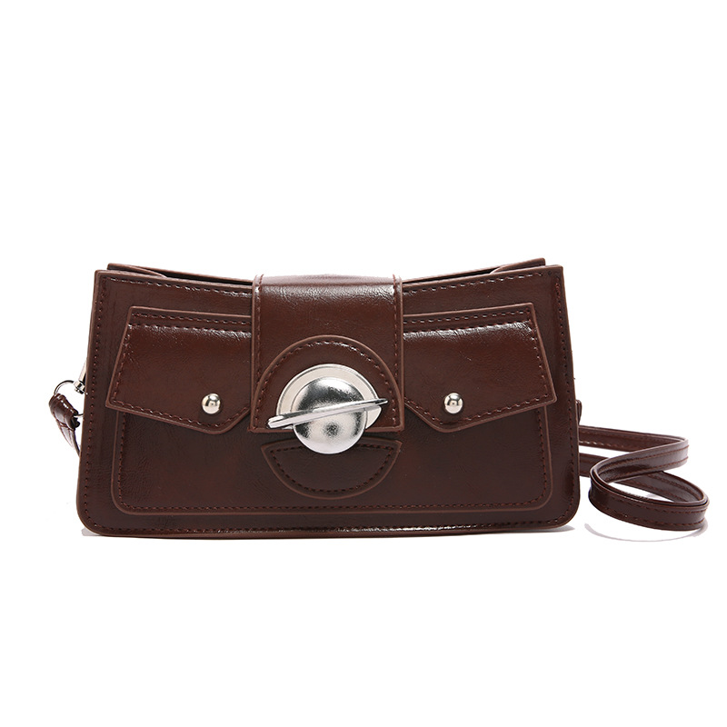 Literaria y artística personalidad de la moda extranjera textura bolso de brazo para mujeres 2024 nuevo estilo mochila de moda simple bolso de hombro