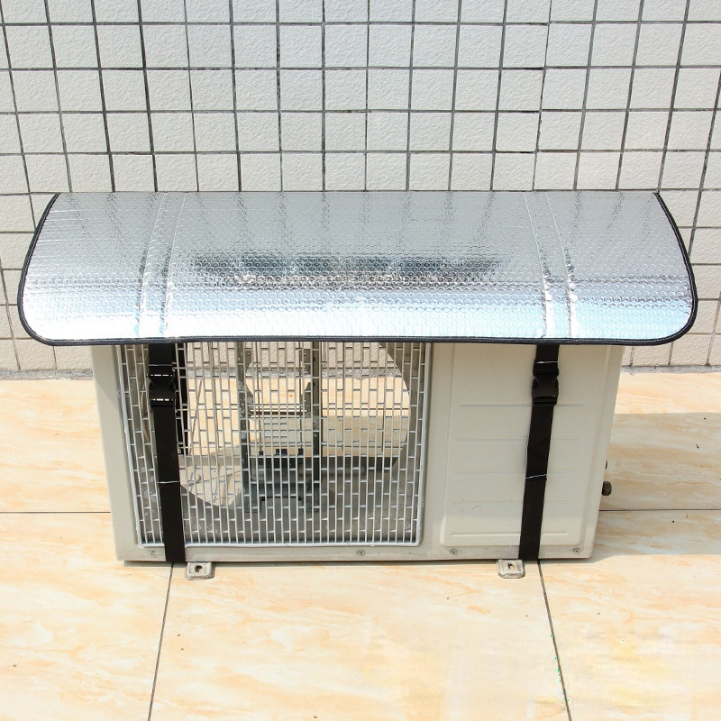 Air Conditioner Outdoor Unit Dust Cover, Does Not Need to Be Removed When in Use, Heat Insulation and Rainproof Cover for Outdoor Unit, Windproof Cover for Home Use