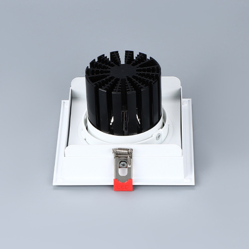 LED grille light kit for ceiling lamp shell, dual-head or triple-head embedded bean lamp, commercial 12W doudan lamp shell