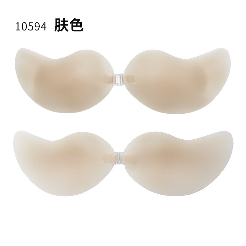 胸贴芒果杯隐形无肩带内衣聚拢胸贴婚纱乳贴防走光条防下垂大胸用|undefined