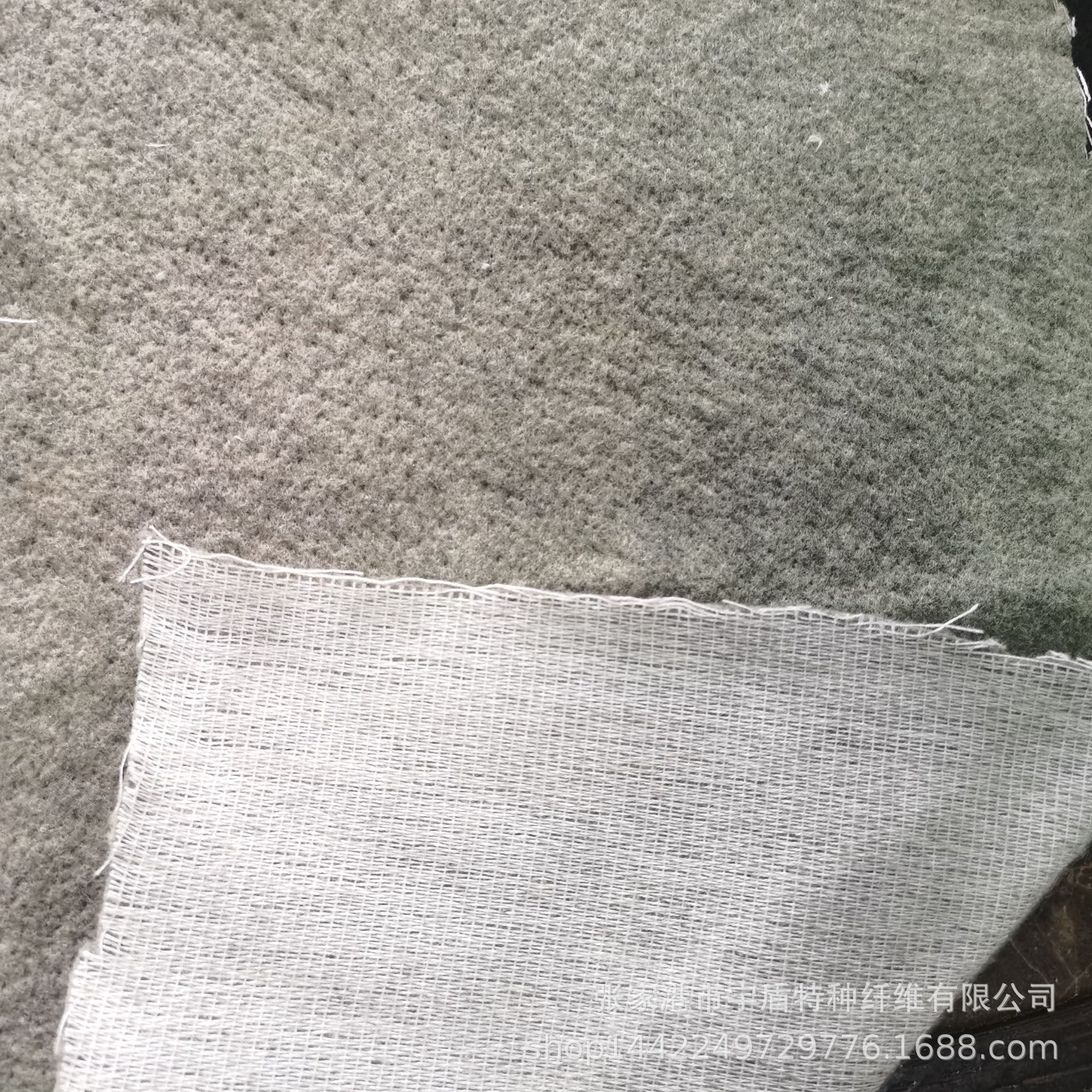 源头厂家 宇盾预氧丝芳纶无纺布 180G 带基布 墨绿色  阻燃毡