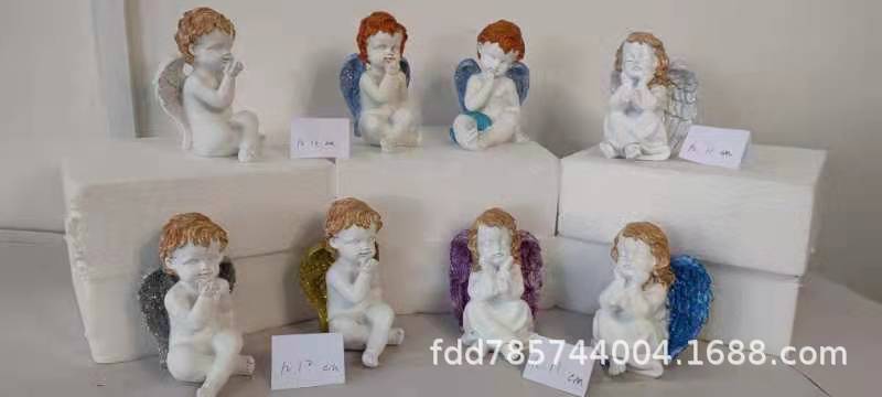 백색기도 천사 10*10*15cm